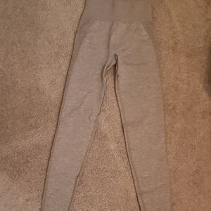 Gymshark khaki/taupe flex leggings
